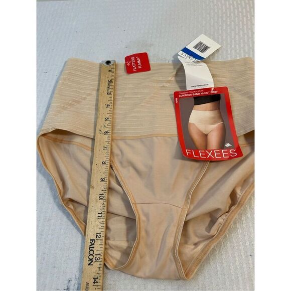 Flexees tummy high cut briefs size xl new #60946 - Picture 6 of 6